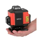 YATO YT-30424 4D zöld szintezőlézer, 16 vonalas