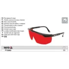 YATO YT-30460 Szemüveg lézerszintezőhöz piros
