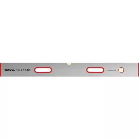 YATO YT-3076 Ölesléc 2 libella 2 fogantyú 1500 mm