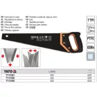 YATO YT-31091 Rókafarkú fűrész 400 mm teflon bevonatos