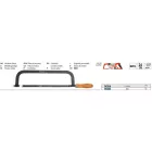 YATO YT-3160 Fémfűrész keret 300 mm lappal