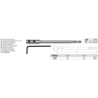 YATO YT-3256 Fafúró toldószár (lapos) 150 mm
