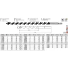 YATO YT-3266 Auger fafúró 12 x 230 mm Hex