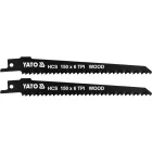 YATO YT-33922 Szablyafűrészlap fához 150/1,0 mm 6 TPI HCS (2 db/cs)