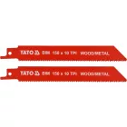 YATO YT-33930 Szablyafűrészlap 150 mm/10TPI bimetál (2 db/csomag)