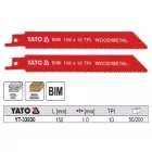 YATO YT-33930 Szablyafűrészlap 150 mm/10TPI bimetál (2 db/csomag)