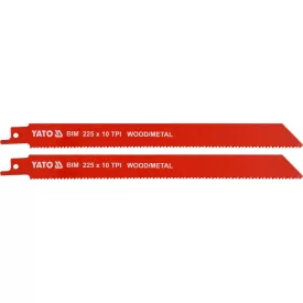   YATO YT-33933 Szablyafűrészlap 225 mm/10TPI bimetál (2 db/csomag)