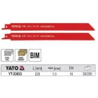 YATO YT-33933 Szablyafűrészlap 225 mm/10TPI bimetál (2 db/csomag)