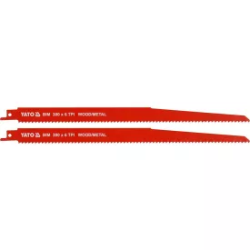   YATO YT-33935 Szablyafűrészlap 300 mm/6TPI bimetál (2 db/csomag)
