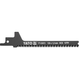   YATO YT-33972 Szablyafűrészlap fához 120 mm / 12 TPI (ívelt vágáshoz)