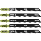 YATO YT-3402 Dekopírfűrészlap T8TPI 100/75 mm HCS (5 db/cs)