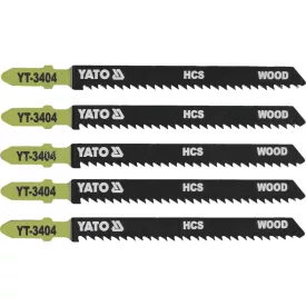   YATO YT-3404 Dekopírfűrészlap T10TPI 100/2,5 mm HCS (5 db/cs)