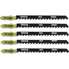   YATO YT-3405 Dekopírfűrészlap T6TPI 100/75 mm HCS (5 db/cs)