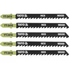YATO YT-3410 Dekopírfűrészlap T6TPI 100/75 mm HCS (5 db/cs)
