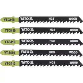   YATO YT-3410 Dekopírfűrészlap T6TPI 100/75 mm HCS (5 db/cs)
