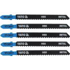 YATO YT-3411 Dekopírfűrészlap T8TPI 100/75 mm HSS (5 db/cs)