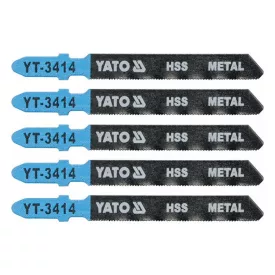   YATO YT-3414 Dekopírfűrészlap T32TPI 75/1,0 mm HSS (5 db/cs)