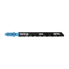   YATO YT-3415 Dekopírfűrészlap fémre T-befogás 24-10TPI 100/1,0 mm HSS (5 db/cs)