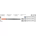 YATO YT-3460 Kézi fűrészlap fémre 300 x 12 mm 24TPI (5 db/cs)