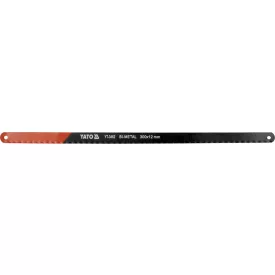   YATO YT-3462 Fémfűrészlap kézi 300/12 mm 24 TPI bimetál 2 db/cs