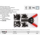 YATO YT-35970 Műanyag popszegecshúzó készlet 41 részes