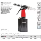YATO YT-3618 Pneumatikus popszegecshúzó 1/4", 0,62 MPa
