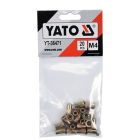 YATO YT-36471 Acél szegecsanya M4 (20 db/cs)
