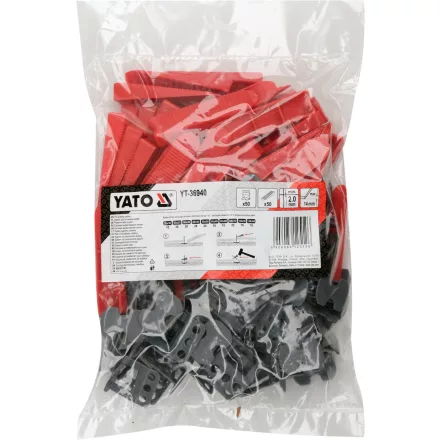 YATO YT-36940 Csempeszintező rendszer (Klipszek és ékek)