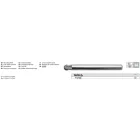 YATO YT-37038 Csempevágó kerék 8 x 10 x 82 mm YT-37036 csempevágóhoz