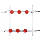 YATO YT-37091 Kézi üveglap szállító keret 6 db tapadó tappanccsal 1600 x 3600 mm, max 150 kg