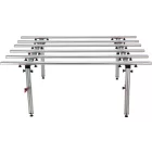 YATO YT-37100 Ősszecsukható állítható rácsos alumínium munkaasztal 1400 x 1800 mm