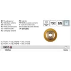 YATO YT-3714 Csempevágó kerék 22 x 11 x 2 mm YT-3705, YT-3706, YT-3707, YT-3708 csempevágóhoz