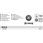 YATO YT-37150 Csempevágó kerék 22 x 6 x 6 mm