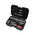 YATO YT-38650 Nyitott dugókulcs készlet 29 részes 1/4" Spline