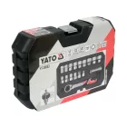 YATO YT-38653 Nyitott dugókulcs készlet 17 részes 3/8", 1/2" Spline