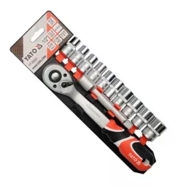   YATO YT-38821 Dugókulcs készlet 12 részes 1/2" 10-24 mm CrV