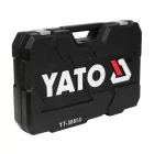 YATO YT-38850 Dugókulcs készlet 198 részes 1/4coll; 3/8coll; 1/2coll;