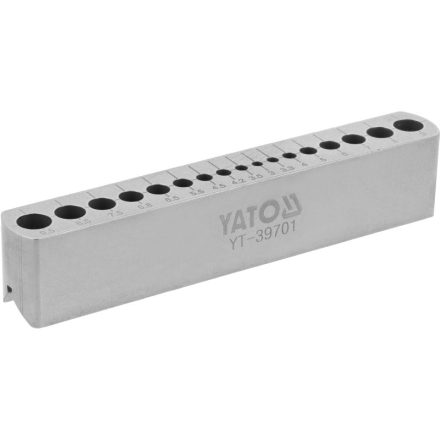 YATO YT-39701 Merőleges fúrósablon 3-9,5 mm