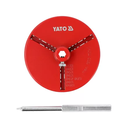 YATO YT-43919 Befogótalp és központosító fúróhegy volfrám - karbid bevonatos körkivágóhoz 33 - 103 mm