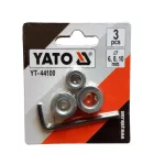 YATO YT-44100 Csigafúró mélységhatároló készlet 3 részes 6, 8, 10 mm