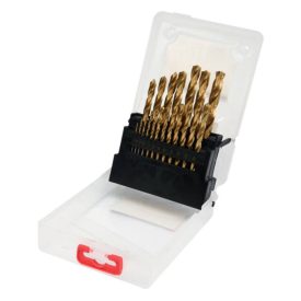   YATO YT-44675 Csigafúró készlet 19 részes 1-10 mm HSS-TiN