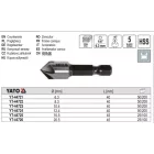 YATO YT-44722 Kúpos süllyesztő fémre 8,3 mm bit befogású HSS