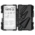 YATO YT-44732 Lépcsősfúró készlet 3 részes
