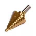 YATO YT-44739 Lépcsős fúró 6-35 mm 10 lépcsős HSS titán-nitrid