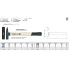 YATO YT-4493 Kalapács 300 g ECO