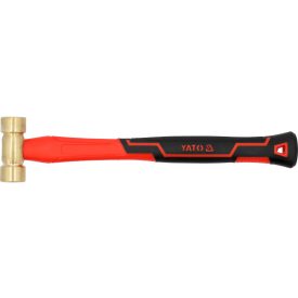 YATO YT-45291 Sárgaréz kalapács 300 g üvegszálas nyél