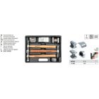 YATO YT-4590 Karosszériás kalapács és egyengető készlet 7 részes Hickory nyéllel