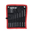 YATO YT-47123 Gömbfejű csapszegkiütő készlet 9 részes