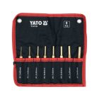 YATO YT-47124 Réz csapszegkitő készlet 8 részes