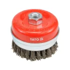 YATO YT-4769 Sodrott fazékkefe M14 100 mm